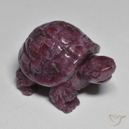 Rubi-Zoisite Rapberry Vermelho Roxo Natural 39.48ct, Chique, Opaco