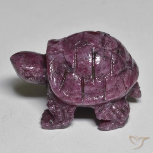 Rubi-Zoisite Rapberry Vermelho Roxo Natural 39.48ct, Chique, Opaco