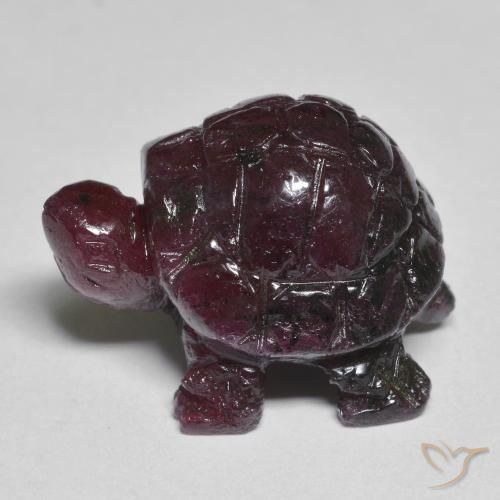 Rubi-zoisita roxo natural 24,16ct, forma extravagante, opaco