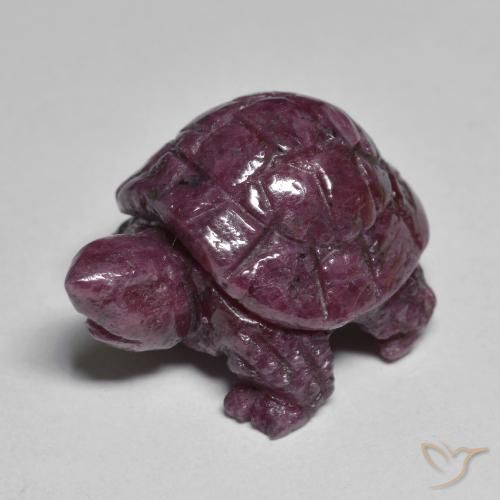 Rubi-Zoisite framboesa vermelha Natural 28.03ct, Chique, Opaco