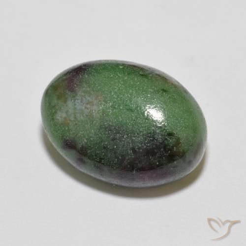 Rubi-Zoisite Multicolorido Natural 7.43ct, oval, Opaco