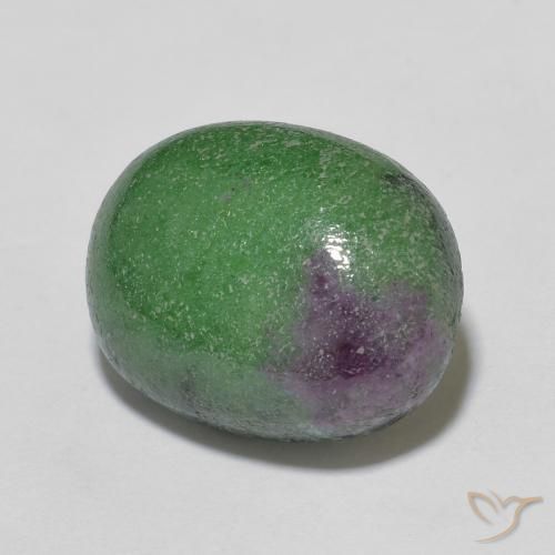 Rubi-Zoisite Multicolorido Natural 7.84ct, oval, Opaco