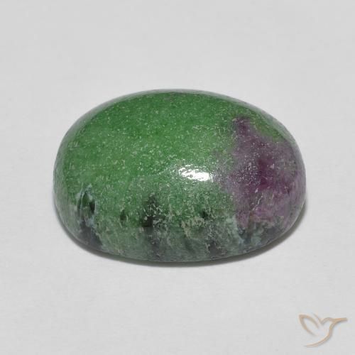 Rubi-Zoisite Multicolorido Natural 7.84ct, oval, Opaco