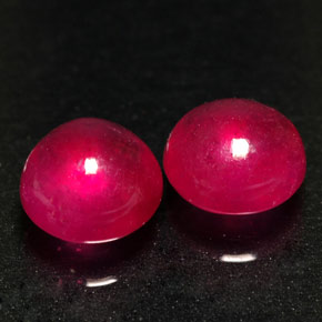 Pedras preciosas de rubi vermelho natural de  ct, transparente, transparente/translúcido