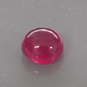 Rubi vermelho natural 1,26ct, transparente, transparente/translúcido