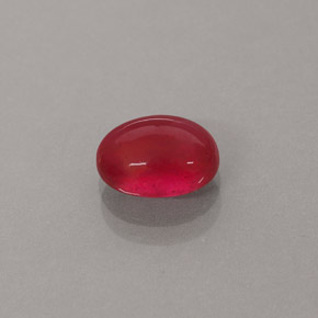 Rubi vermelho natural 2,46ct, transparente, transparente/translúcido