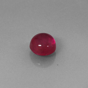 Rubi vermelho natural 1,95ct, transparente, transparente/translúcido