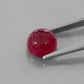 Rubi vermelho natural 3,23ct, transparente, transparente/translúcido
