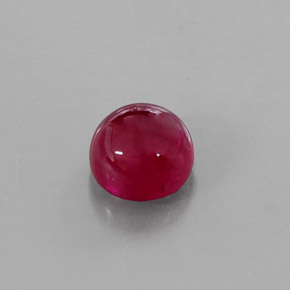 Rubi vermelho natural 3,23ct, transparente, transparente/translúcido