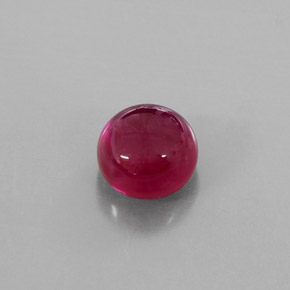 Rubi vermelho natural 3,35ct, transparente, transparente/translúcido