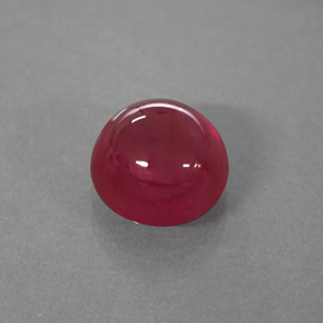 Rubi vermelho natural 3,13ct, transparente, transparente/translúcido