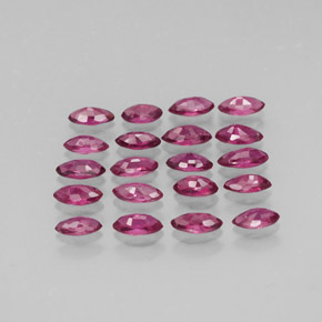 Pedras preciosas de rubi vermelho natural de  ct, marquise, VS-SI