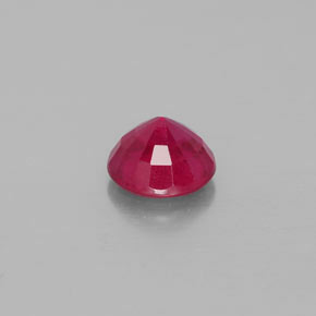 Rubi vermelho natural 1,94ct, corte redondo, VS-SI