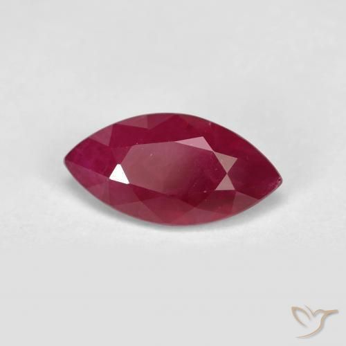 Rubi Vinho Tinto Profundo Natural 1.84ct, Marquesa, VS-SI