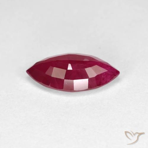 Rubi Vinho Tinto Profundo Natural 1.84ct, Marquesa, VS-SI
