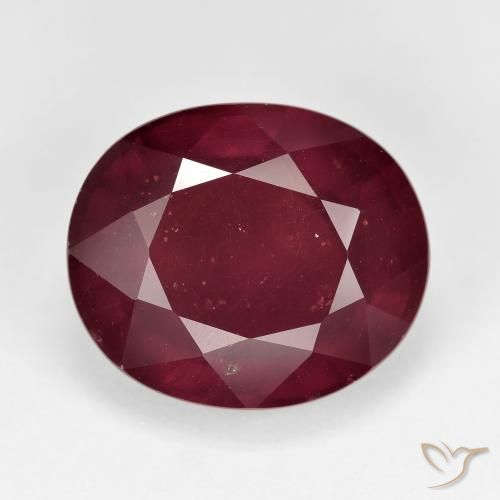 15.05ct Natural Vermelho brilhante Rubi, oval, VS-SI