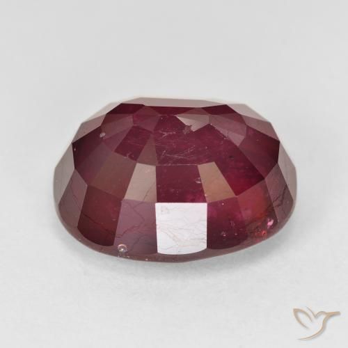 Rubi Vermelho escuro Natural 17.06ct, oval, VS-SI
