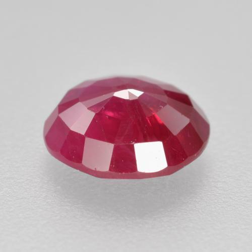 Rubi vermelho médio Natural 1.04ct, Corte Redondo, VS-SI