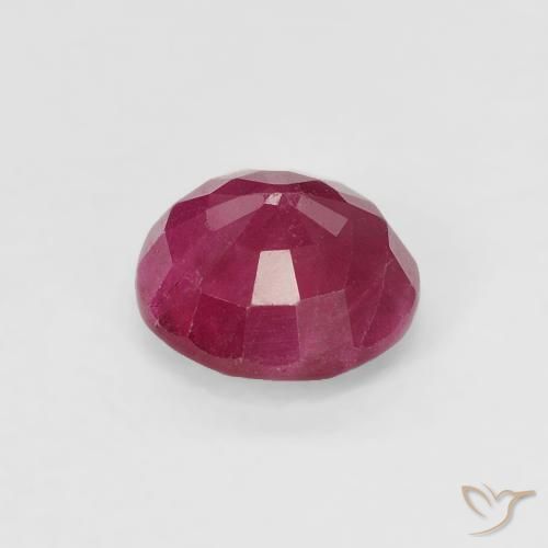 Rubi Jam Red Natural 0.97ct, Redondo, VS-SI