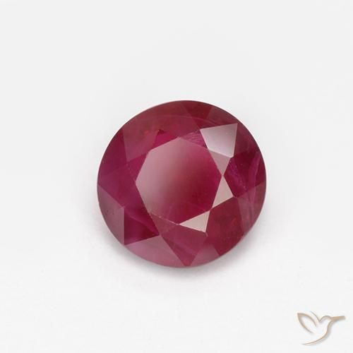 Rubi Jam Red Natural 0.99ct, Redondo, VS-SI