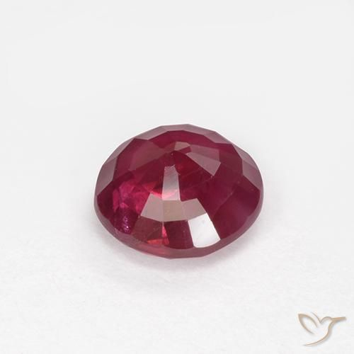 Rubi Jam Red Natural 0.99ct, Redondo, VS-SI