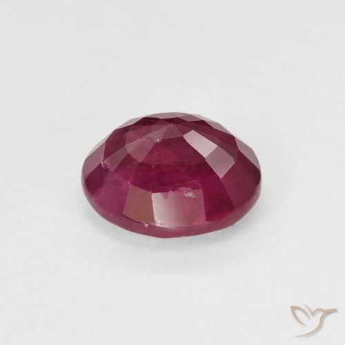 Rubi Jam Red Natural 1.07ct, Redondo, VS-SI