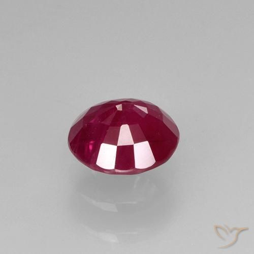 Rubi Jam Red Natural 0.68ct, Redondo, VS-SI
