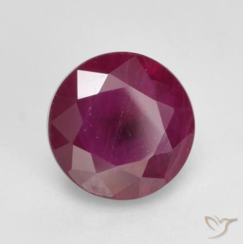 Rubi Magenta-Rosa Natural 0.66ct, Redondo, VS-SI