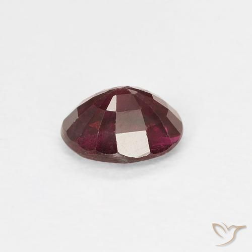 Rubi Vermelho brilhante Natural 0.44ct, oval, VS-SI