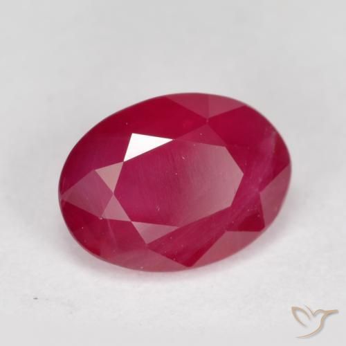 Rubi Jam Red Natural 1.15ct, oval, VS-SI