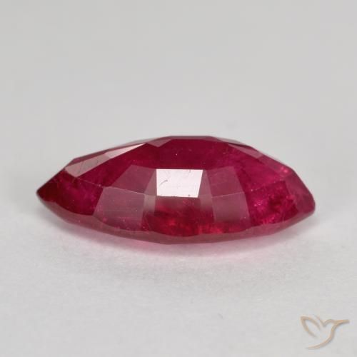 Rubi Rosa Avermelhado Profundo Natural 1.82ct, Marquesa, SI