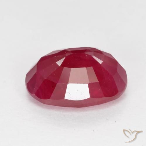 Rubi Jam Red Natural 1.28ct, oval, VS-SI