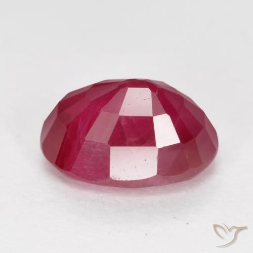 Rubi vermelho médio Natural 1.40ct, oval, VS-SI