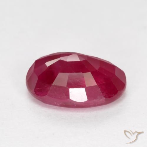 Rubi Carmesim Profundo Natural 1.11ct, oval, VS-SI