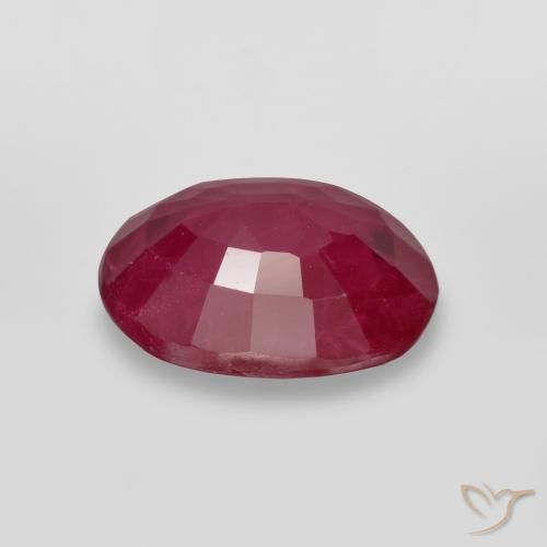 Rubi Jam Red Natural 1.06ct, oval, SI