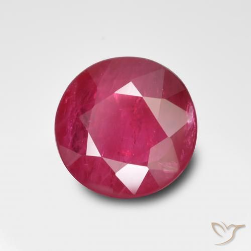 Rubi Jam Red Natural 1.06ct, Redondo, VS-SI