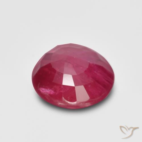 Rubi Jam Red Natural 1.06ct, Redondo, VS-SI