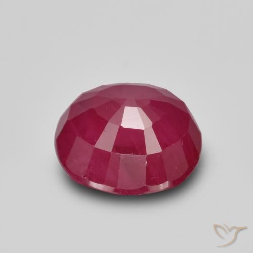 Rubi vermelho médio Natural 1.36ct, oval, VS-SI
