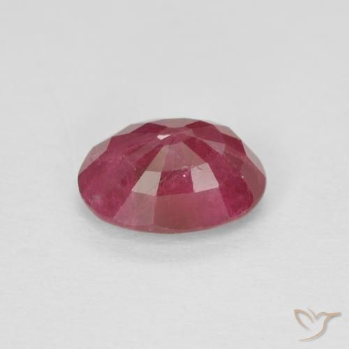 Rubi vermelho médio Natural 1.09ct, oval, VS-SI