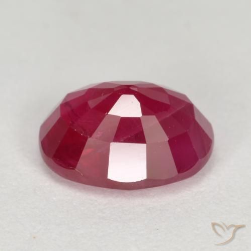Rubi Jam Red Natural 1.32ct, oval, VS-SI
