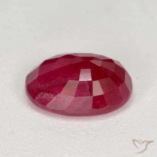 Rubi Carmesim Profundo Natural 1.16ct, oval, VS-SI