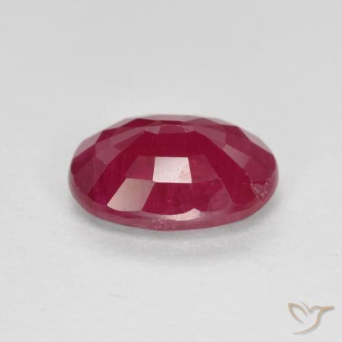 Rubi Jam Red Natural 1.11ct, oval, SI