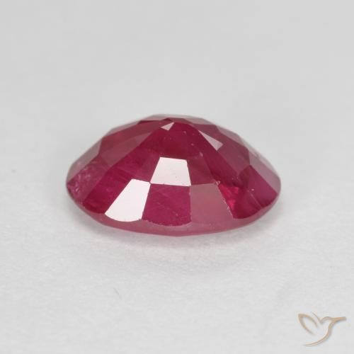 Rubi Sangue vermelho Natural 1.06ct, oval, SI