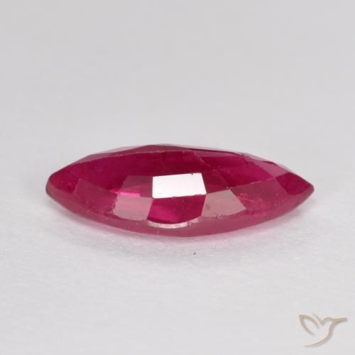 Rubi Luz vermelha Natural 1.03ct, Marquesa, SI