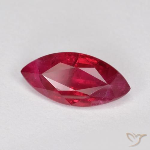 Rubi Jam Red Natural 1.17ct, Marquesa, SI