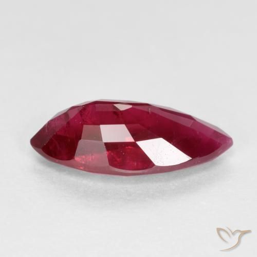 Rubi vermelho médio Natural 1.06ct, Marquesa, SI