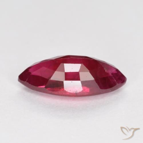 Rubi Sangue vermelho Natural 1.06ct, Marquesa, SI