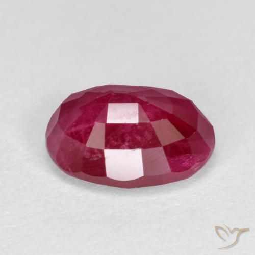 Rubi Jam Red Natural 1.26ct, oval, SI