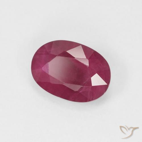 Rubi Carmesim Profundo Natural 1.06ct, oval, VS-SI