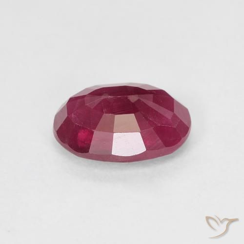 Rubi Carmesim Profundo Natural 1.06ct, oval, VS-SI